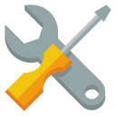 Wrench screwdriver icon