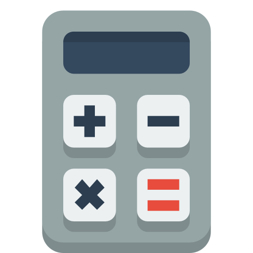 Calculator Icon Small Flat Iconset Paomedia
