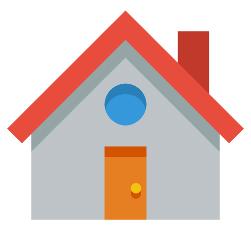 House Icon | Small &amp; Flat Iconset | paomedia