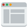 Window-layout icon
