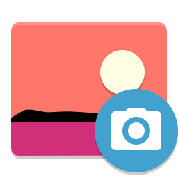 Multimedia photo manager icon