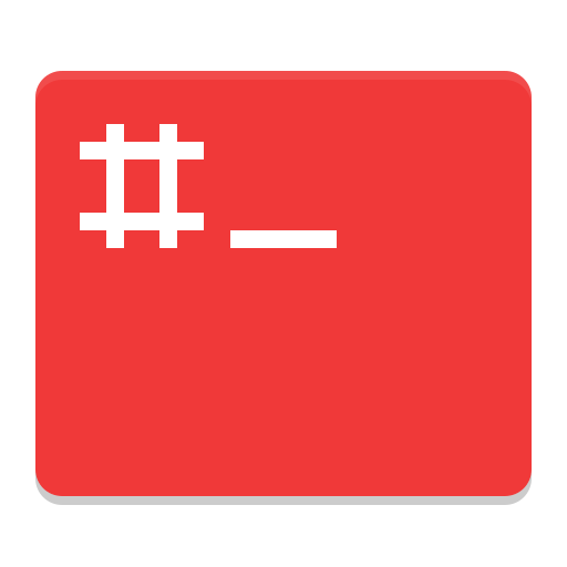 Utilities-terminal-su icon