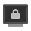 Gnome lockscreen icon