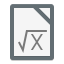 Libreoffice-math icon