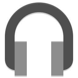 Audio headphones icon