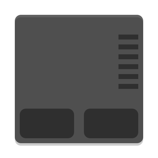 Input touchpad icon