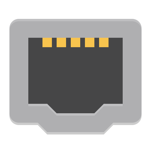 Network-wired icon
