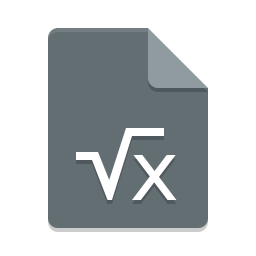 App vnd.oasis.opendocument.formula icon