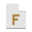 App-x-font-ttf icon