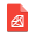 Text x ruby icon