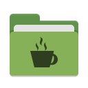 Folder-green-java icon