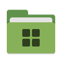 Folder-green-wine icon