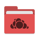 Folder red owncloud icon