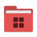Folder-red-wine icon