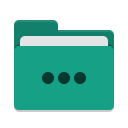 Folder-teal-activities icon