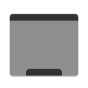 User grey desktop icon