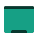User teal desktop icon