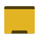 User yellow desktop icon