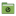 Folder green network icon