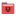Folder red dropbox icon