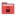 Folder red unlocked icon