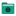 Folder teal important icon