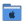 Folder blue apple icon