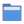 Folder blue open icon