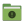 Folder green important icon