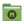 Folder green mega icon