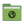 Folder green network icon