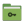 Folder green private icon