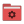 Folder red development icon