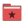 Folder red favorites icon