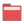 Folder red open icon