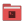 Folder red script icon