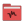 Folder red vbox icon