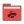 Folder red yandex disk icon