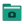Folder teal photo icon