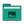 Folder teal pictures icon