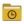 Folder yellow recent icon