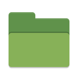 Folder green drag accept icon