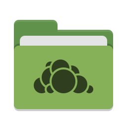 Folder green owncloud icon