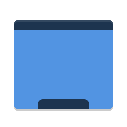 User blue desktop icon