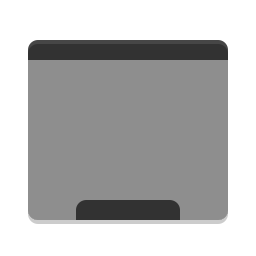 User grey desktop icon