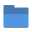 Folder-blue-drag-accept icon