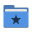Folder-blue-favorites icon