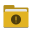 Folder yellow important icon