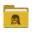 Folder yellow linux icon