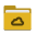 Folder yellow meocloud icon